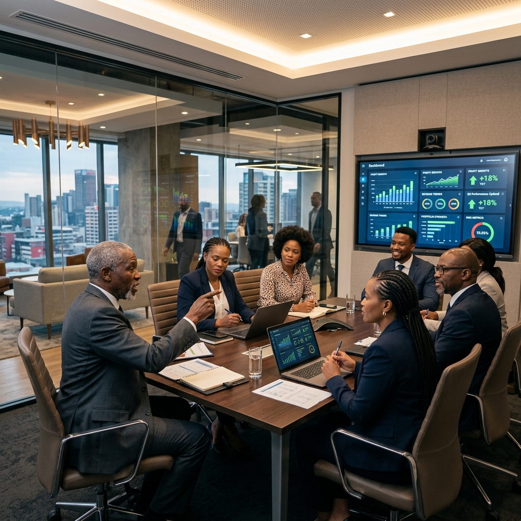 Capital providers in a boardroom